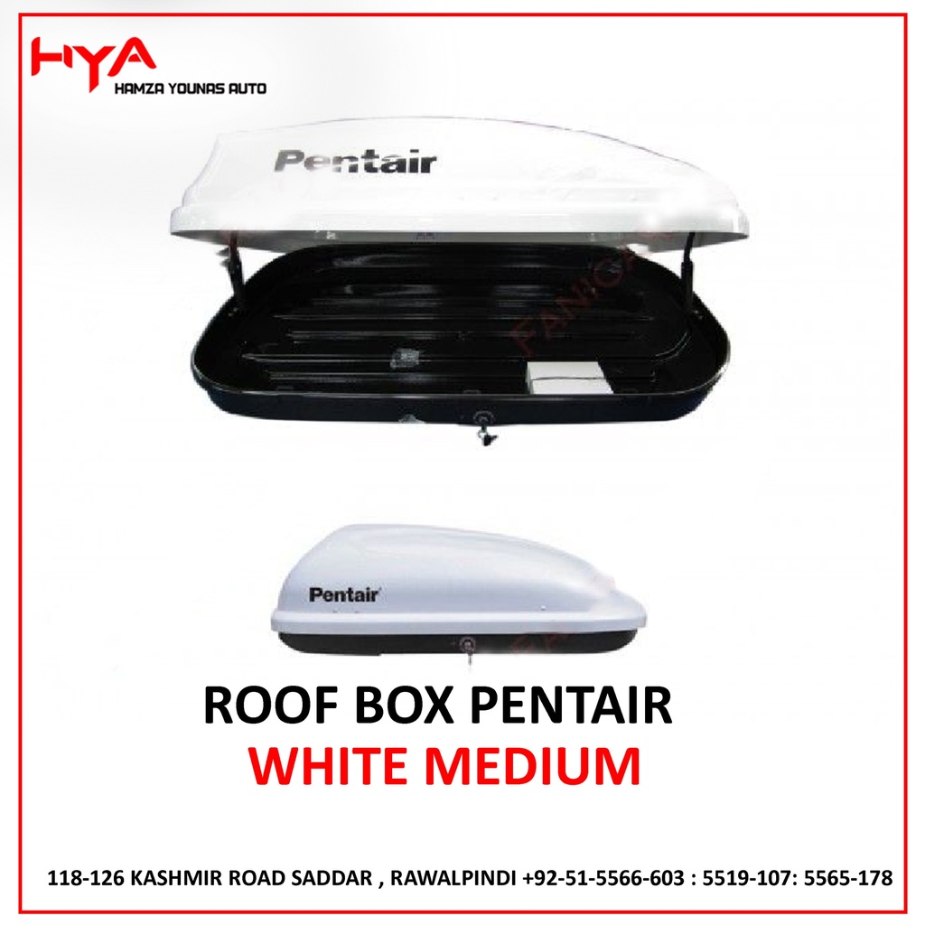 Pentair car 2025 roof box