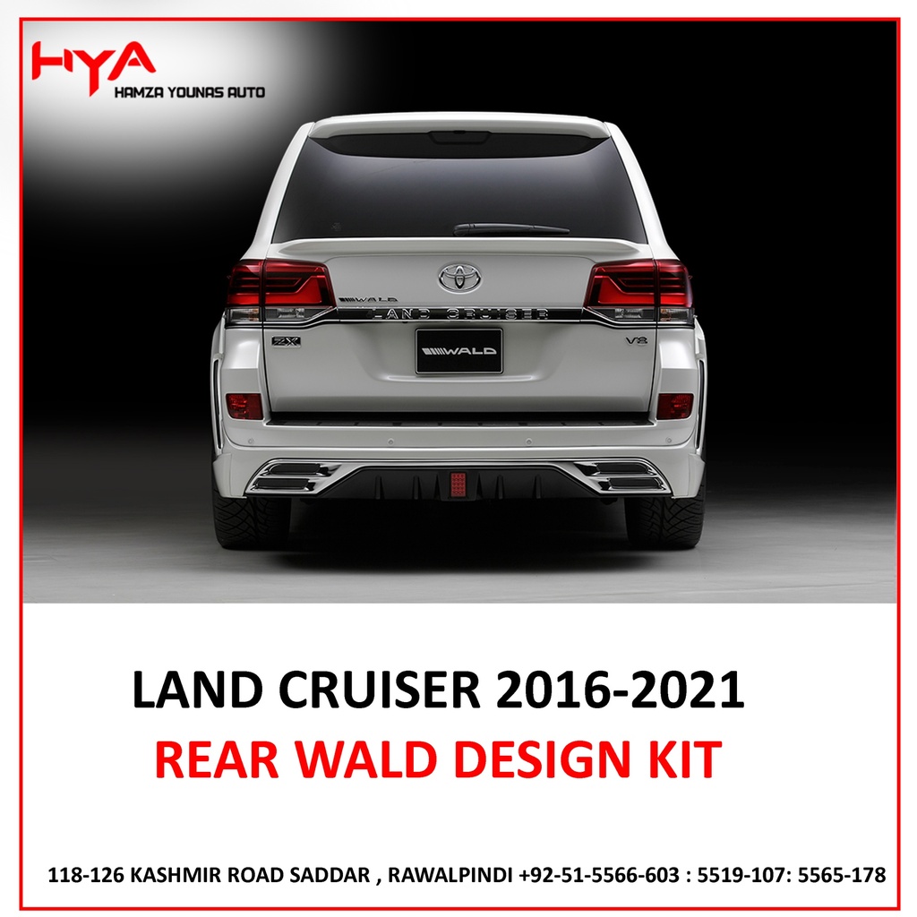 Land cruiser deals rear bumper