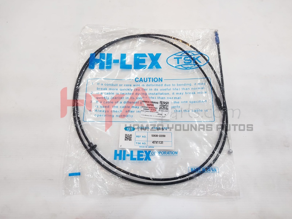 CABLE ASSY, HOOD LOCK CONTROL