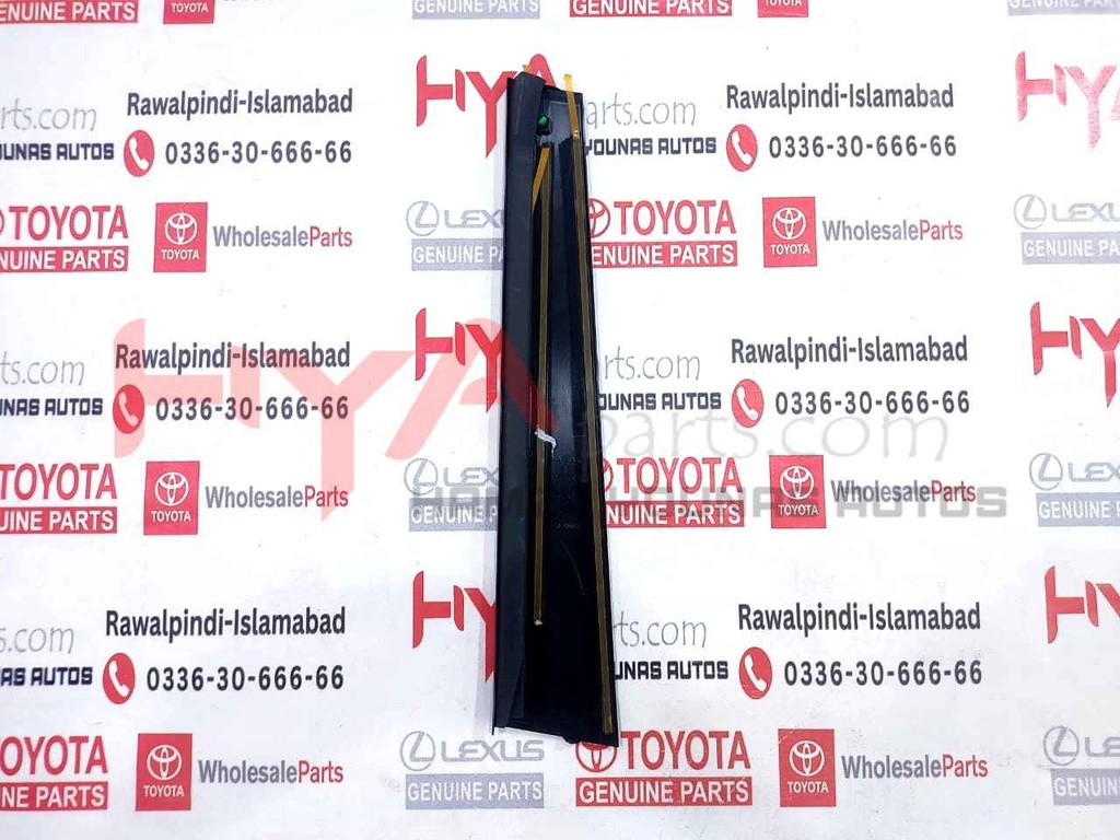 MOULDING, FRONT DOOR WINDOW FRAME, REAR RH