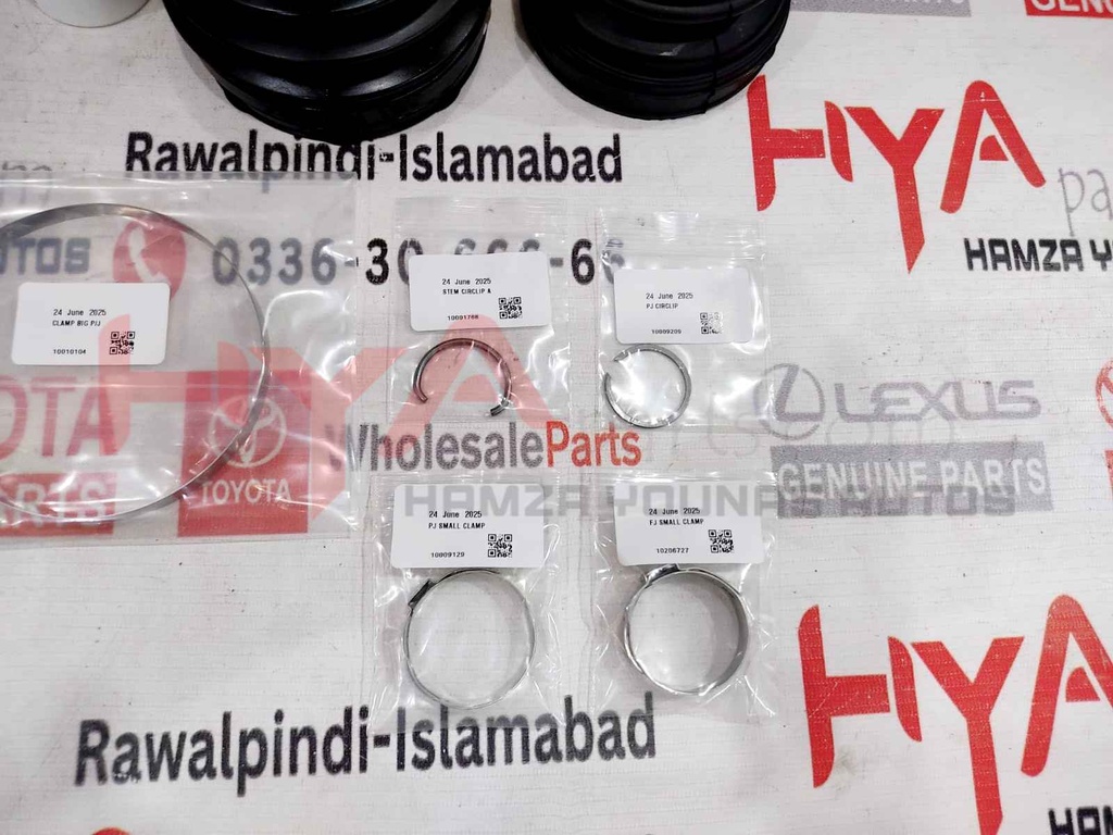 BOOT KIT, FR DRIVE SHAFT IN &amp; OUT JT