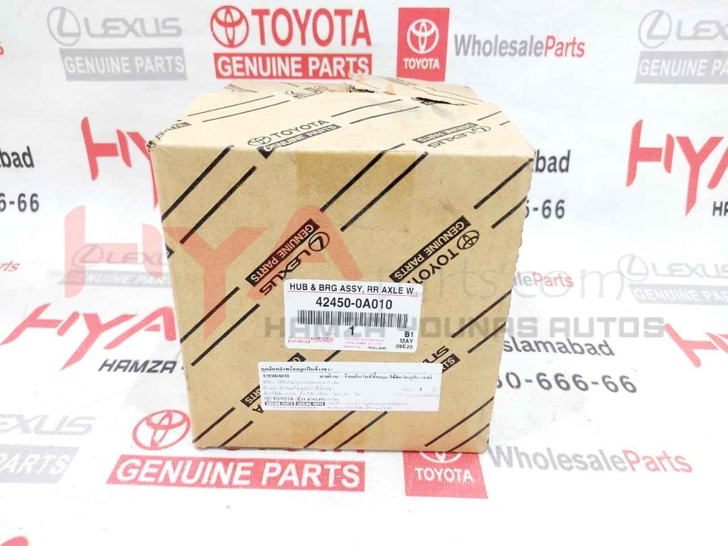 HUB &amp; BEARING ASSY, REAR AXLE, RH