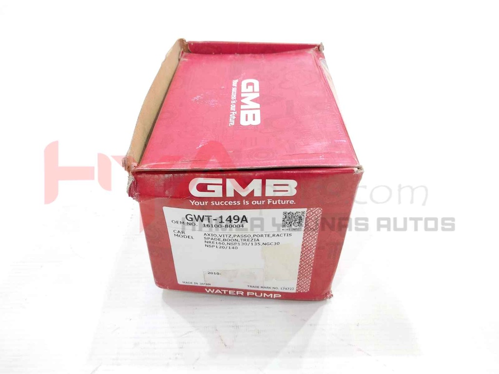 PUMP ASSY, ENGINE WATER (WATER BODY)