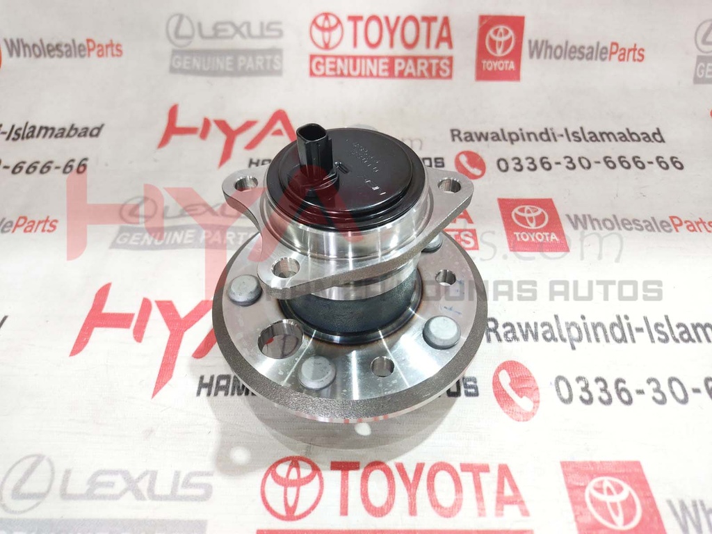 HUB &amp; BEARING ASSY, REAR AXLE, LH