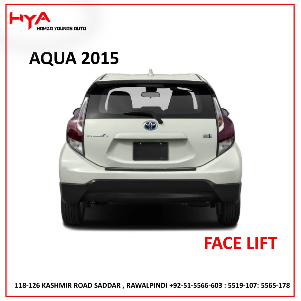 FL AQUA 2015 [FACE LIFT AQUA 2015 TOYOTA GENUINE]