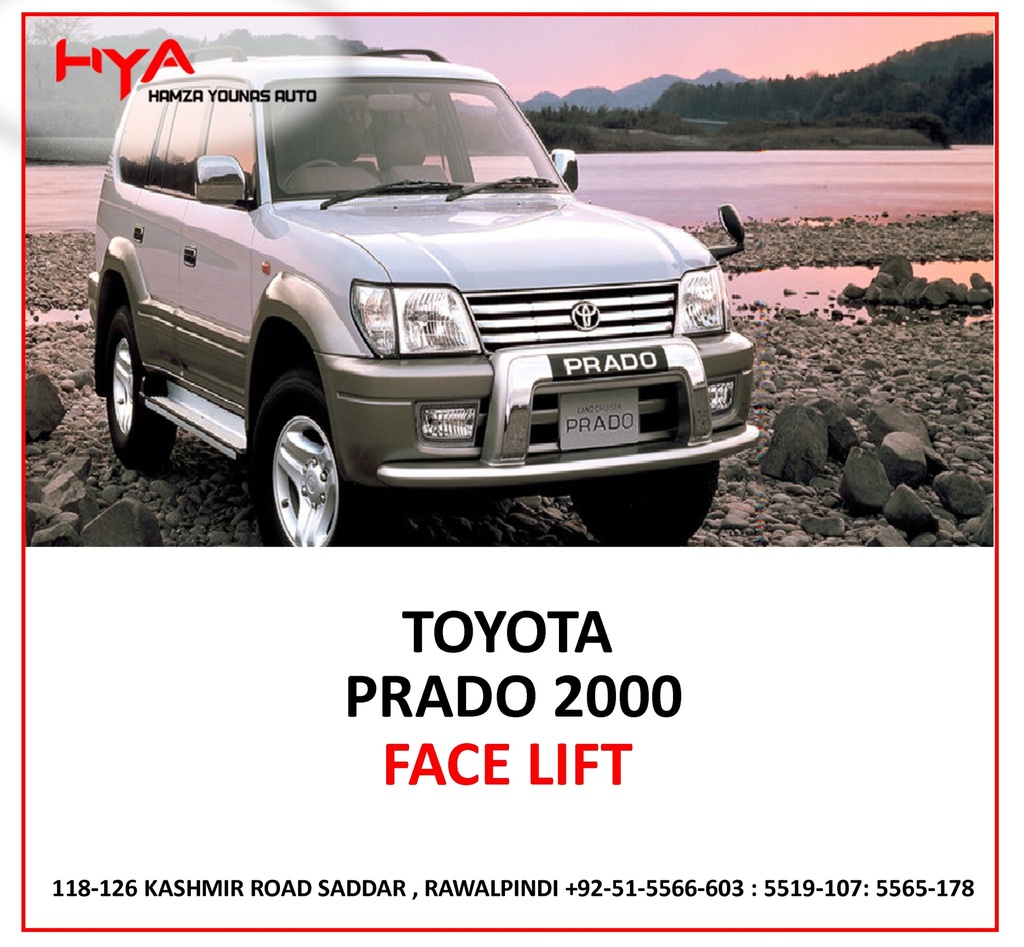 FACE LIFT PRADO 2000 TOYOTA GENUINE