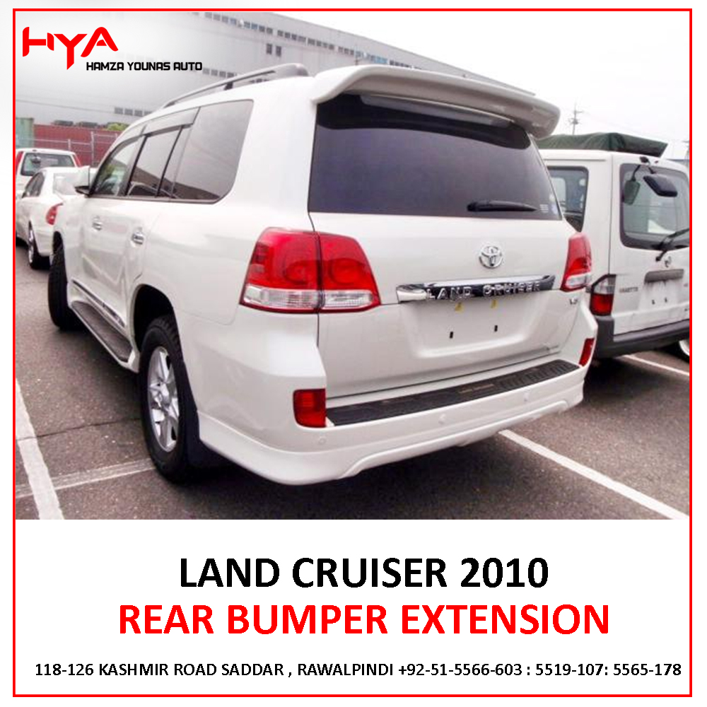 REAR BUMPER EXTENSION LAND CRUISER 2010 OEM DESGIN TAIWAN