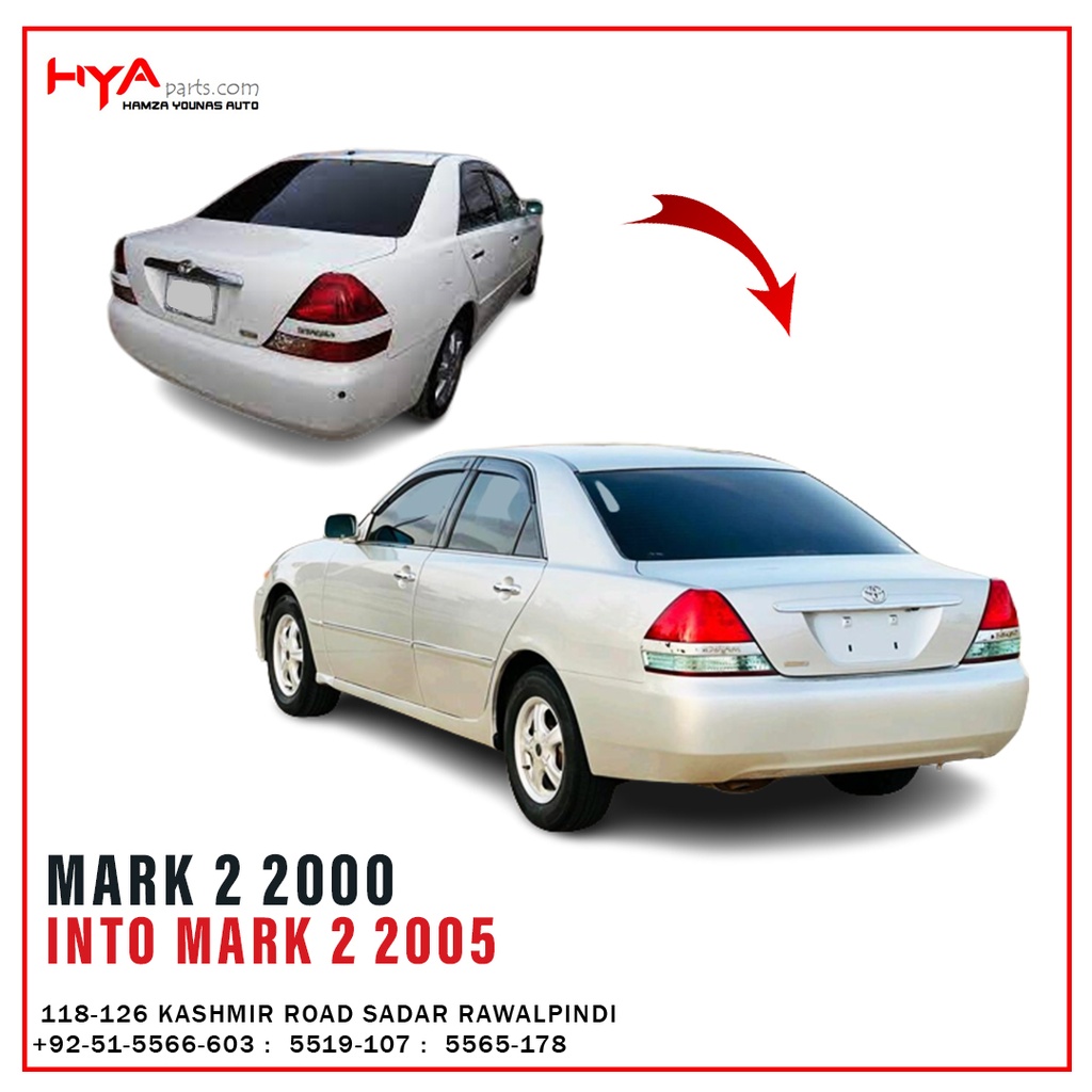 FACE LIFT MARK 2 2005 TOYOTA GENUINE