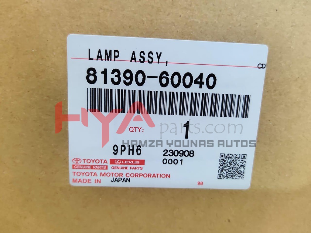 LAMP ASSY, SPOT, LH