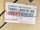 GARNISH SUB-ASSY, BACK DOOR, OUTSIDE
