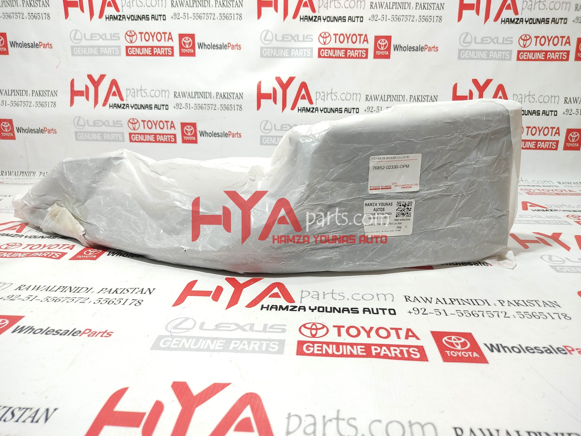 BUMPER EXTENSION ALTIS X LH 2020