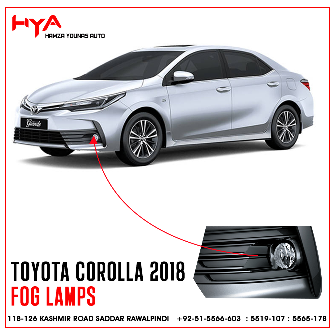 FOG LIGHT SET  COROLLA 2018 KORELITE CHINA