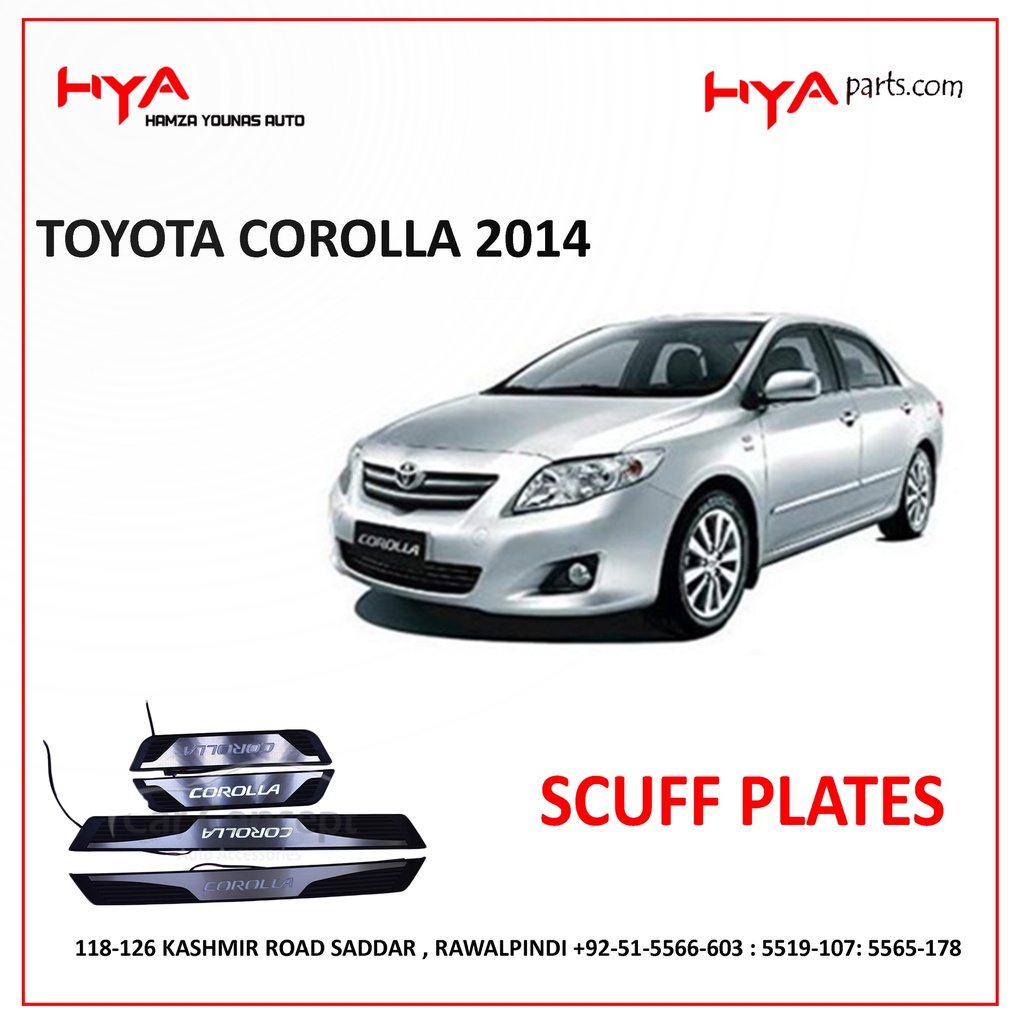 PZ024-12012 [SCUFF PLATES COROLLA 2014 TOYOTA GENUINE LIGHT]