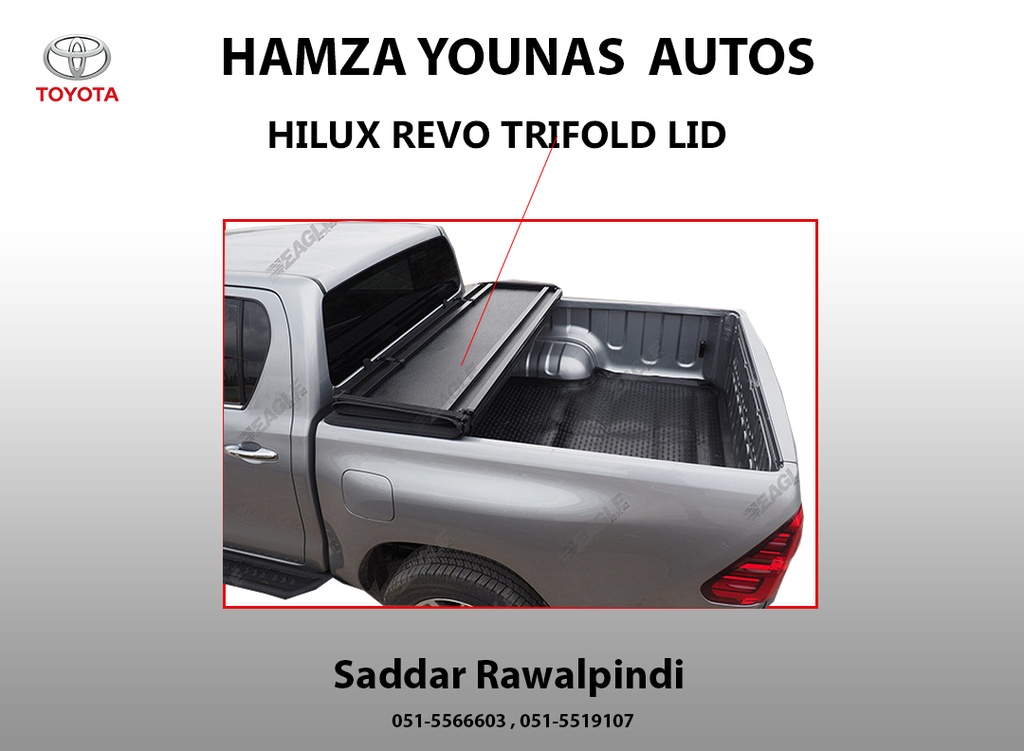 TFL HILUX S-CH [TRI FLOD LID HILUX SOFT TOP]