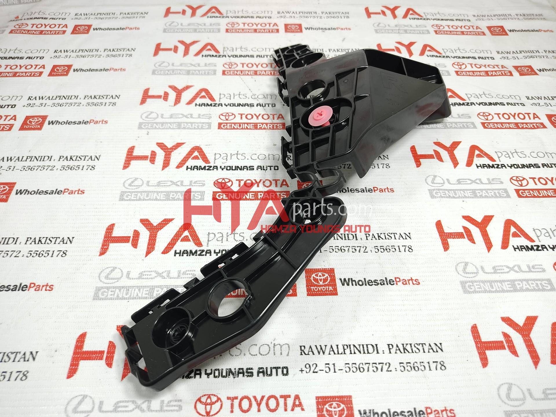 [52115-26190] SUPPORT, FRONT BUMPER SIDE, RH (BUMPER SPACER)