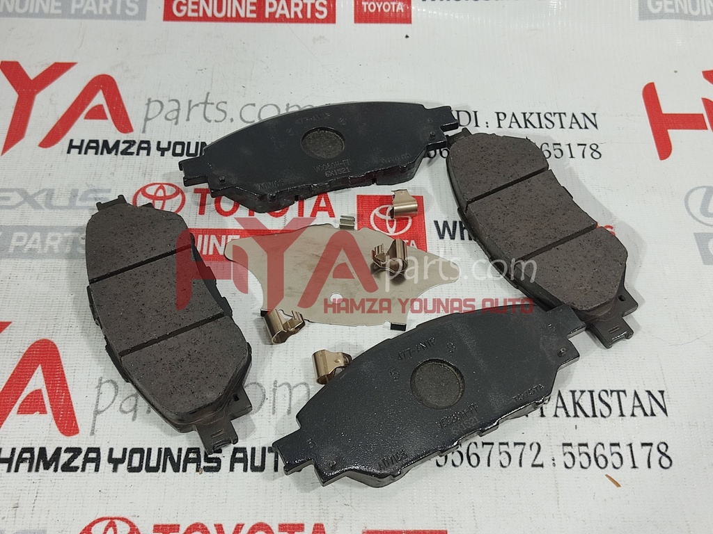 PAD KIT, DISC BRAKE, FRONT