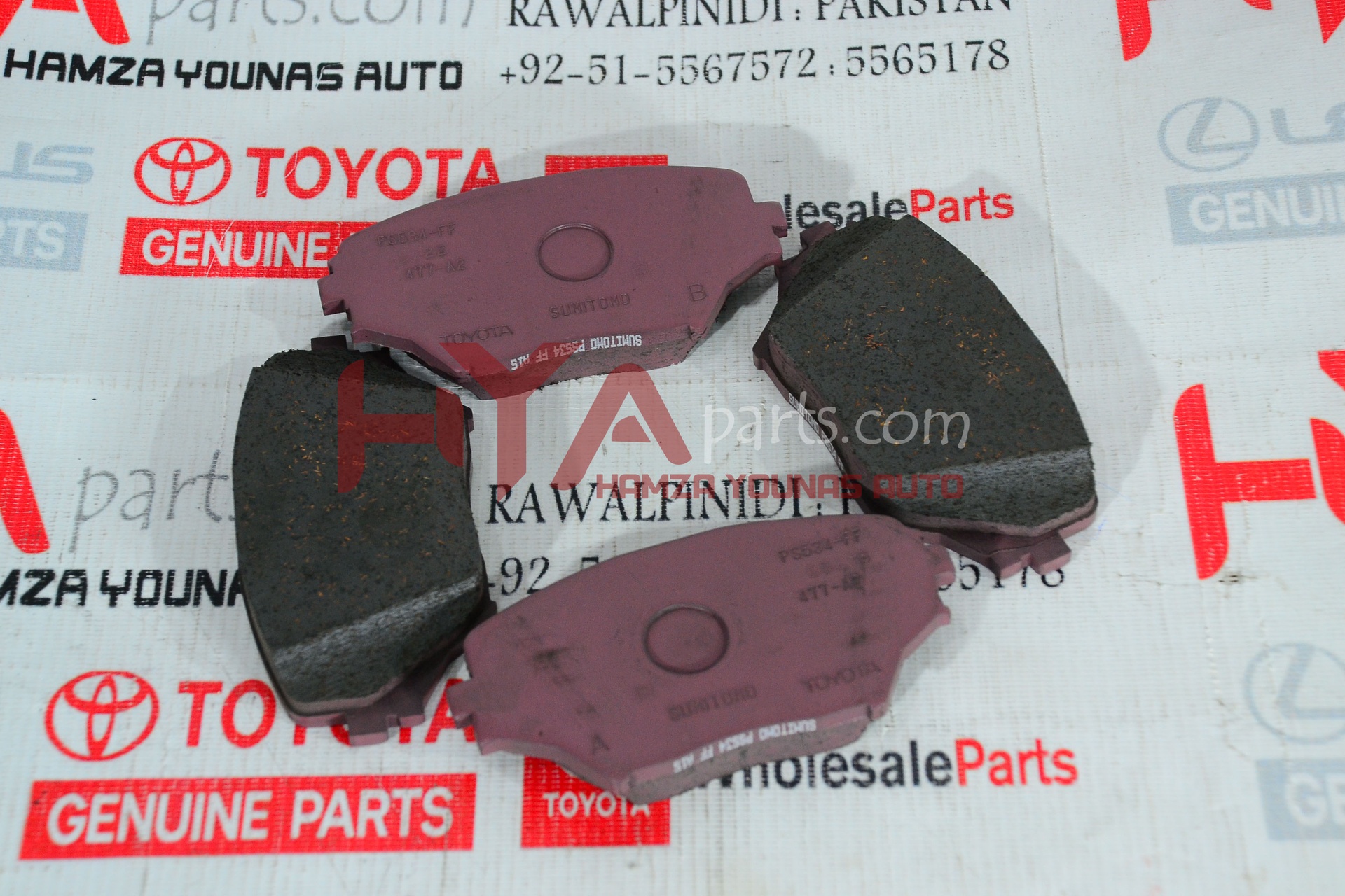 [04465-42130] PAD KIT, DISC BRAKE, FRONT