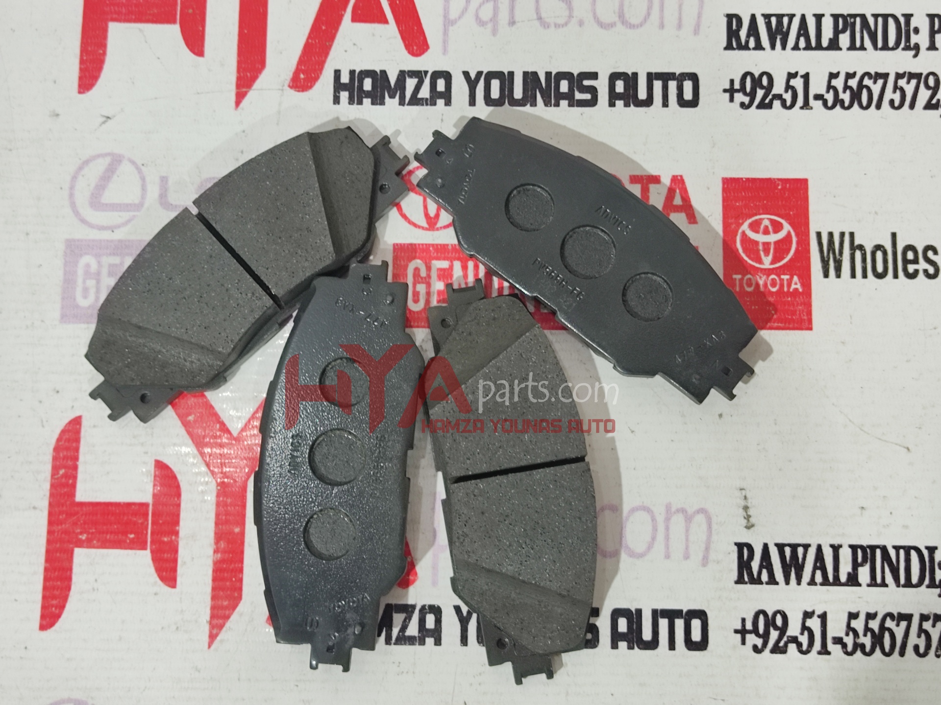 [04465-42180] PAD KIT, DISC BRAKE, FRONT