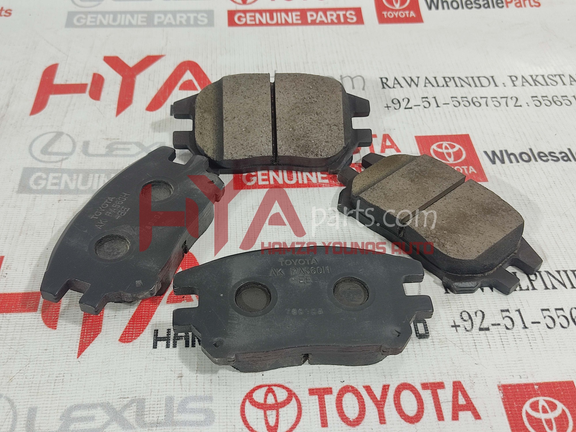 [04465-48050] PAD KIT, DISC BRAKE, FRONT