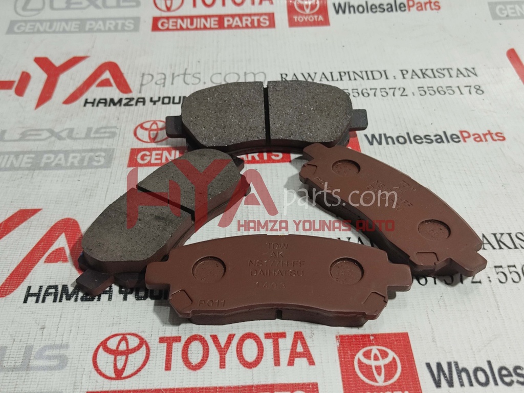 PAD KIT, DISC BRAKE, FRONT