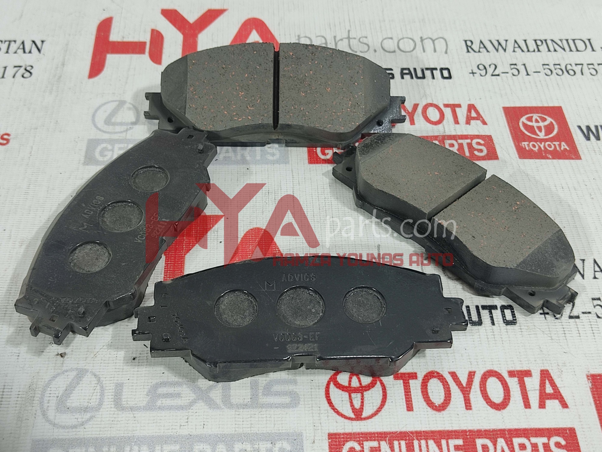 [04465-YZZR3] PAD KIT, DISC BRAKE, FRONT (MVP PRODUCT)