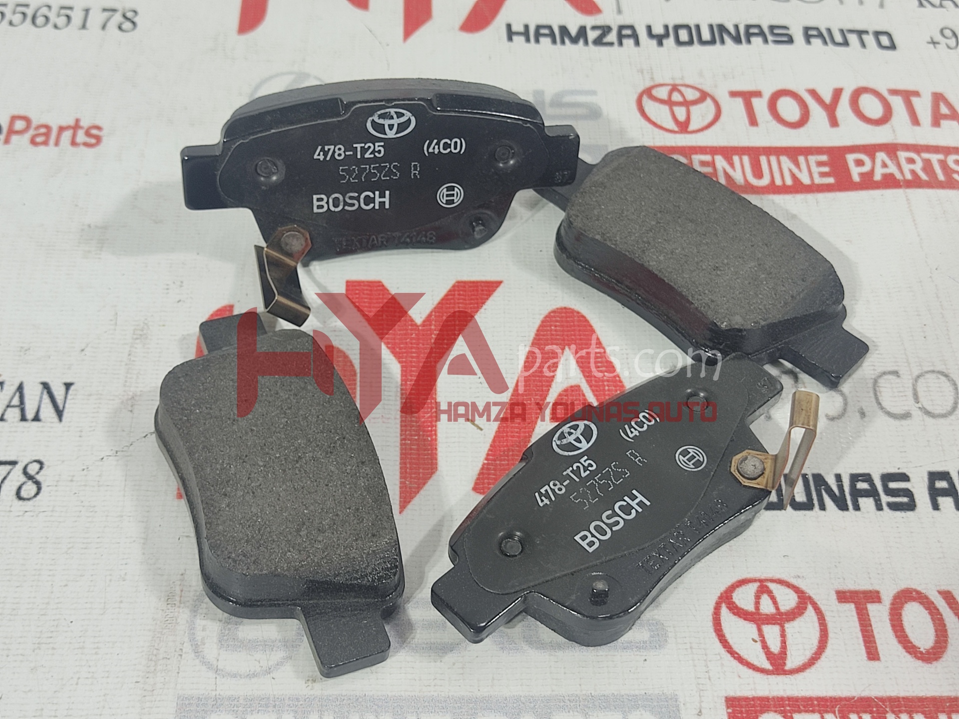 [04466-05010] PAD KIT, DISC BRAKE, REAR