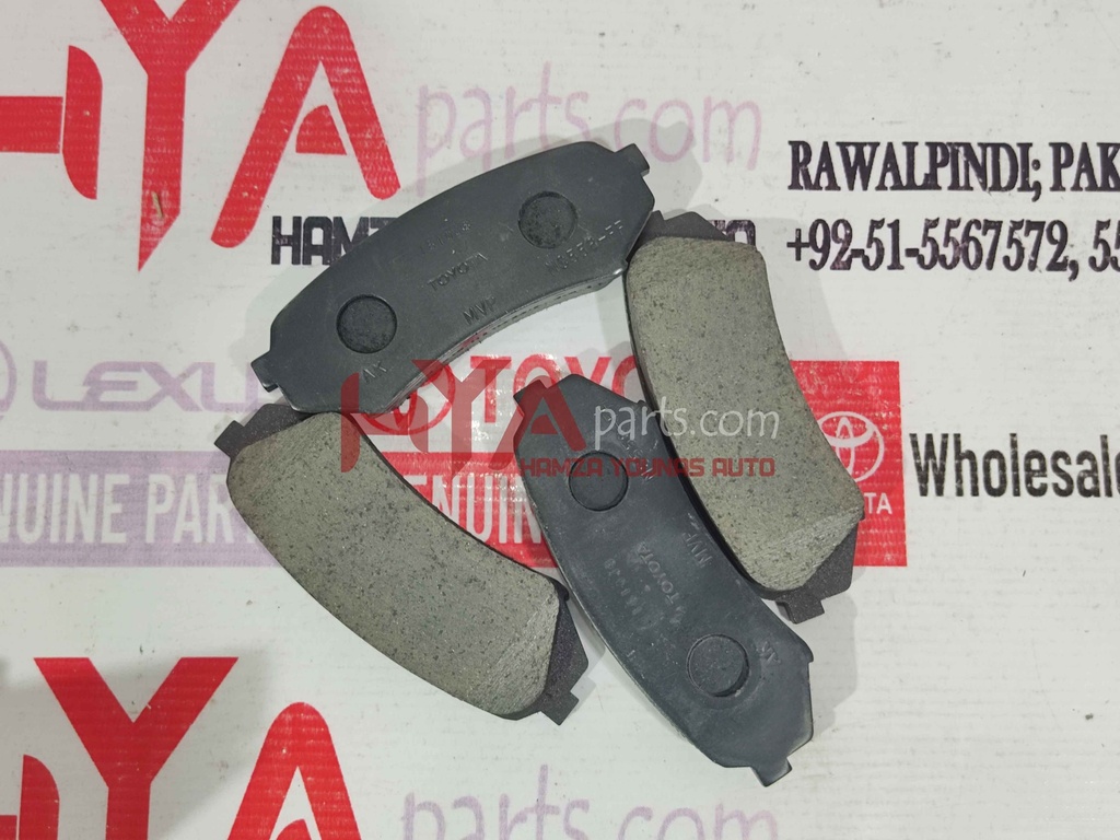 PAD KIT, DISC BRAKE, REAR  (MVP PRODUCT)