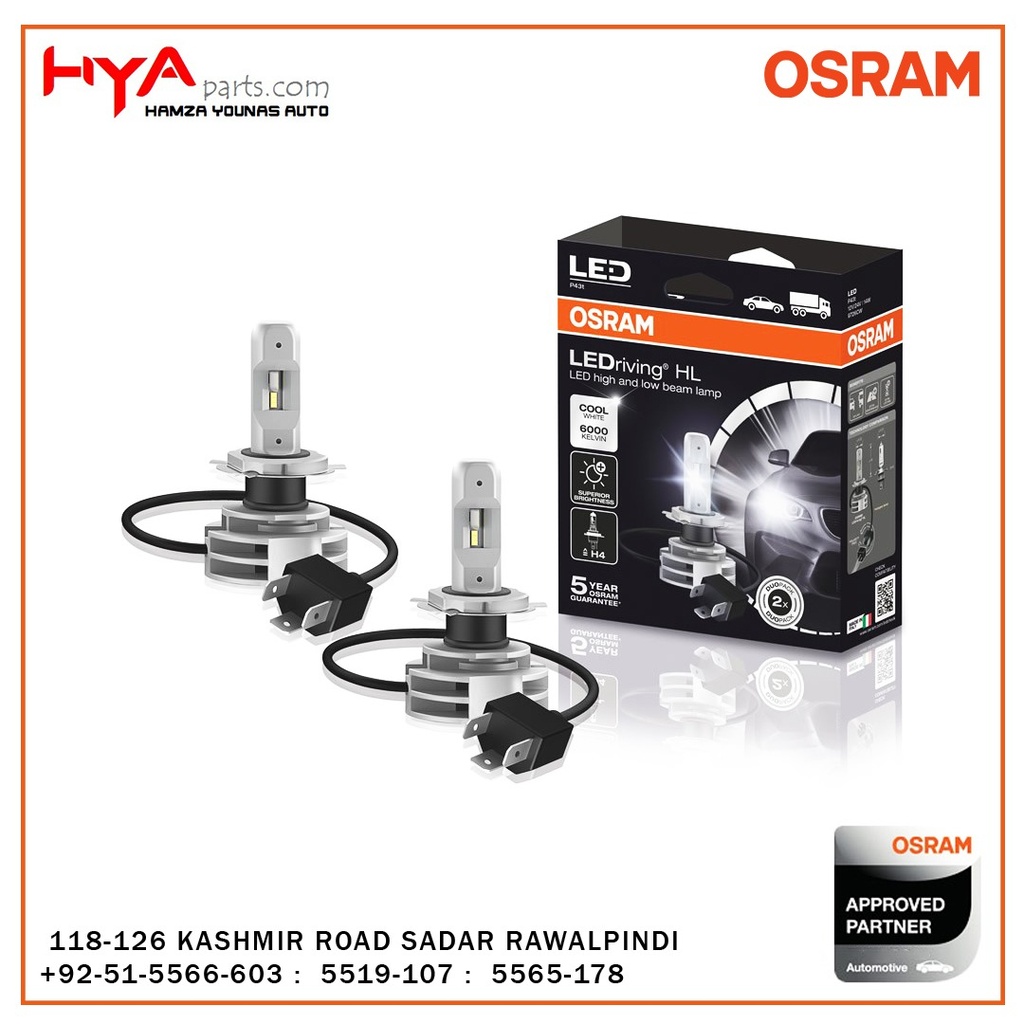 H4 BULB OSRAM LED