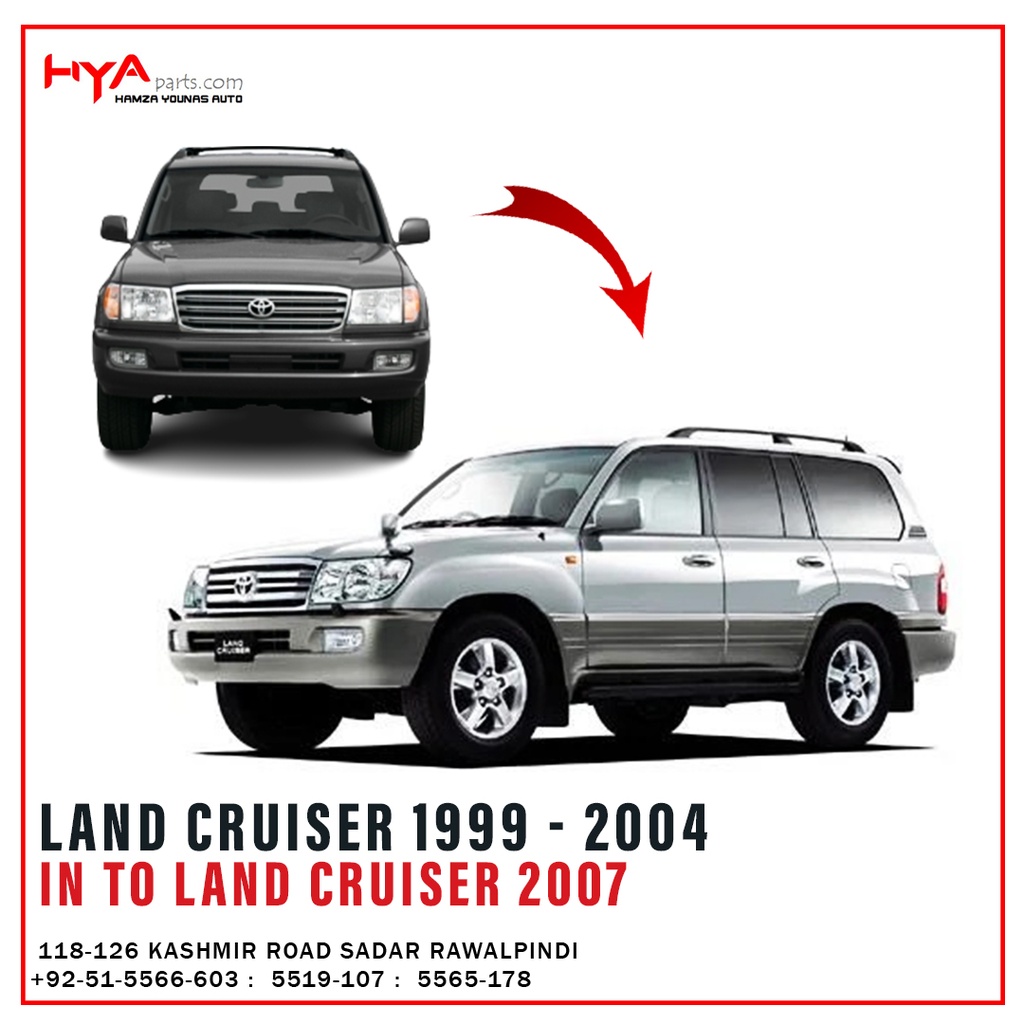 FACE LIFT LAND CRUISER 2006 TOYOTA GENUINE