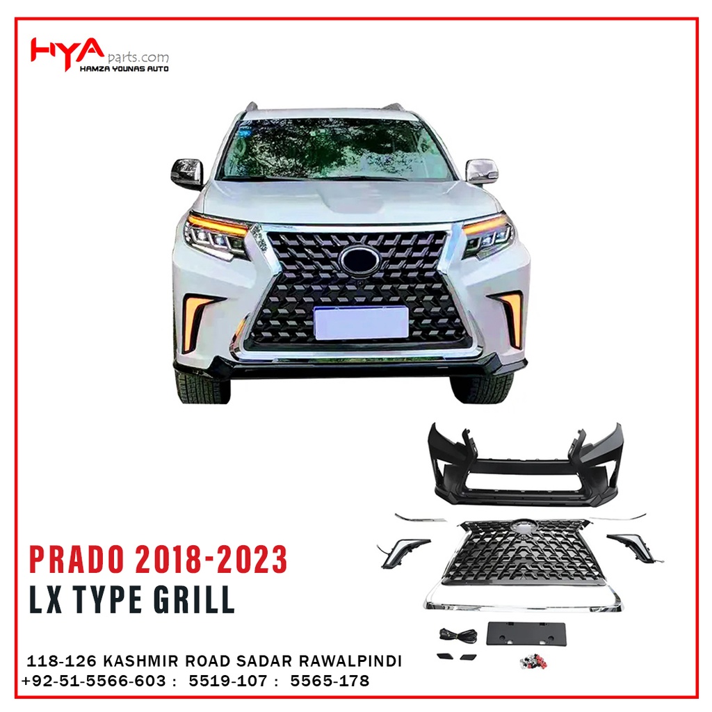 FACE LIFT PRADO 2018 CHINA LX GRILL