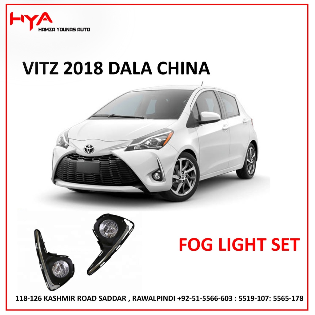 FOG LIGHT SET  VITZ 2018 DALA CHINA