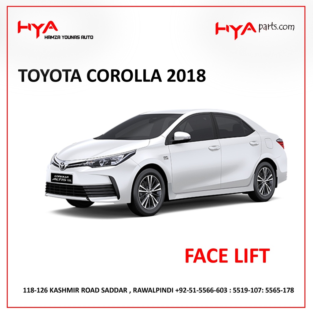 FACE LIFT COROLLA 2014 IN TO 2018 GLI / ALTIS NON-GENUINE