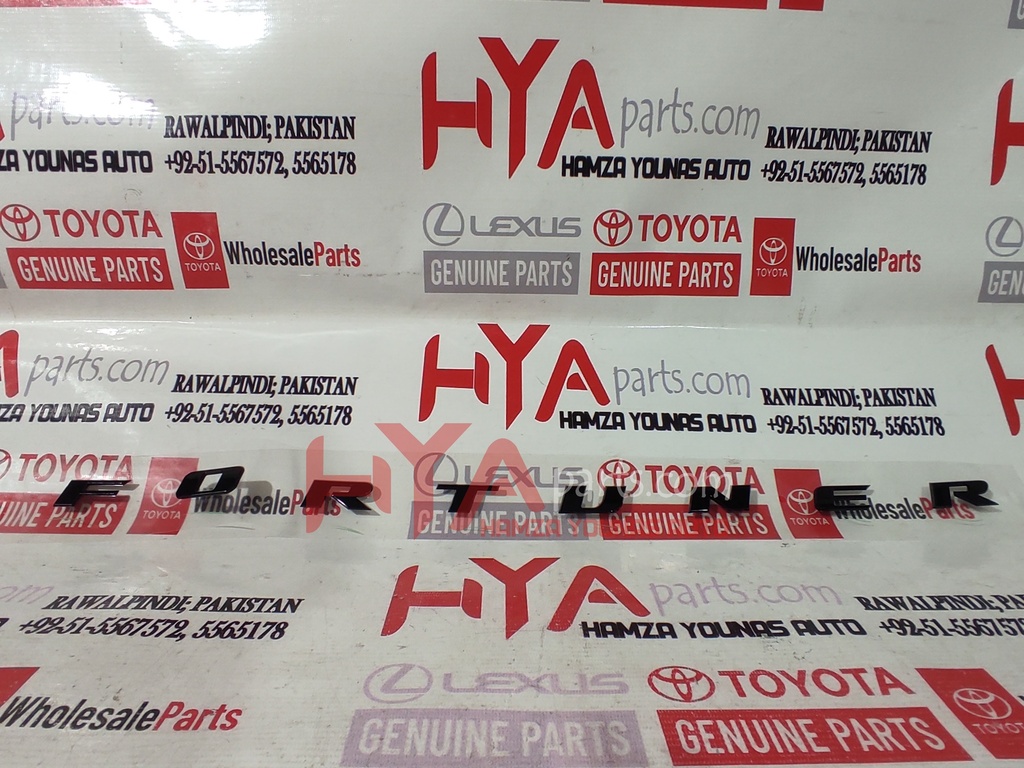 PLATE, BACK DOOR NAME, NO.3