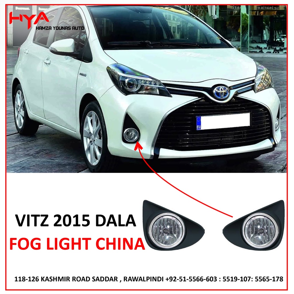 FOG LIGHT SET  VITZ 2015 DALA CHINA