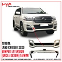 FRONT BUMPER EXTENSION LAND CRUISER 2020 (UNCLE DESGIN)