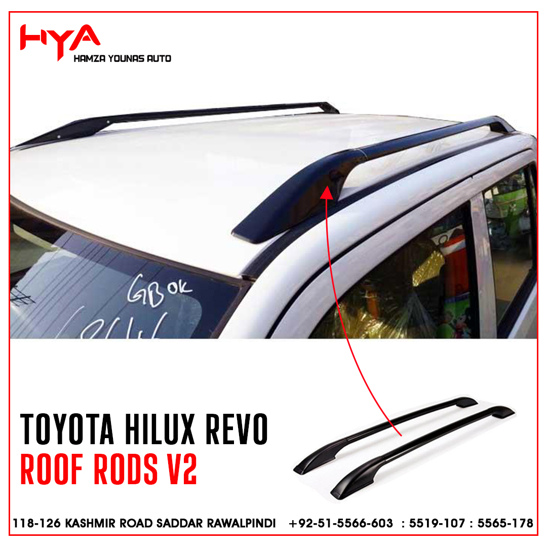 [RR REVO-W] ROOF ROD HILUX REVO (WHITE)