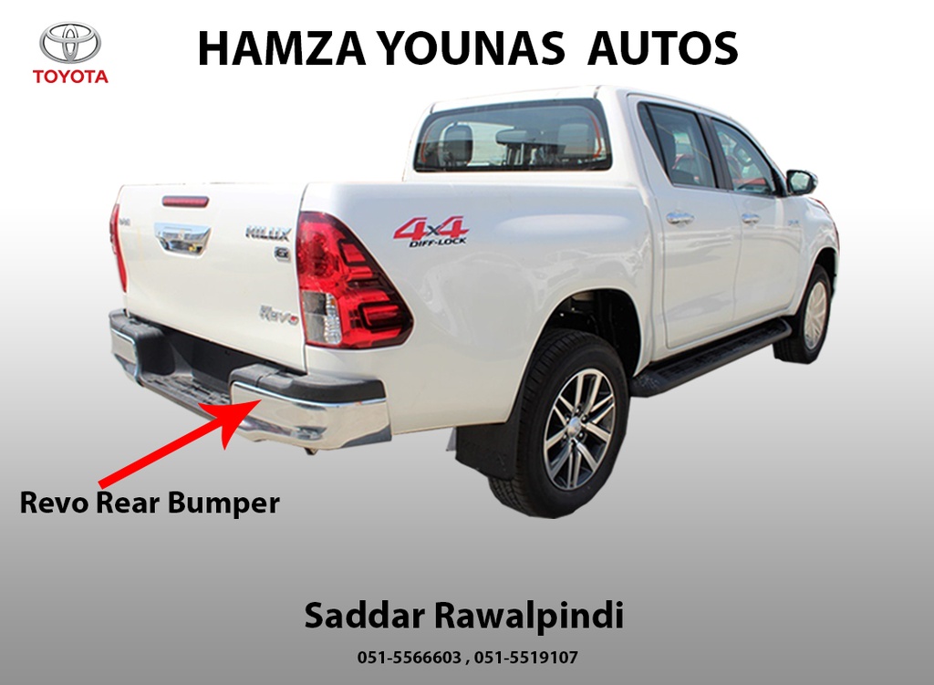 REAR BUMPER HILUX REVO KSC