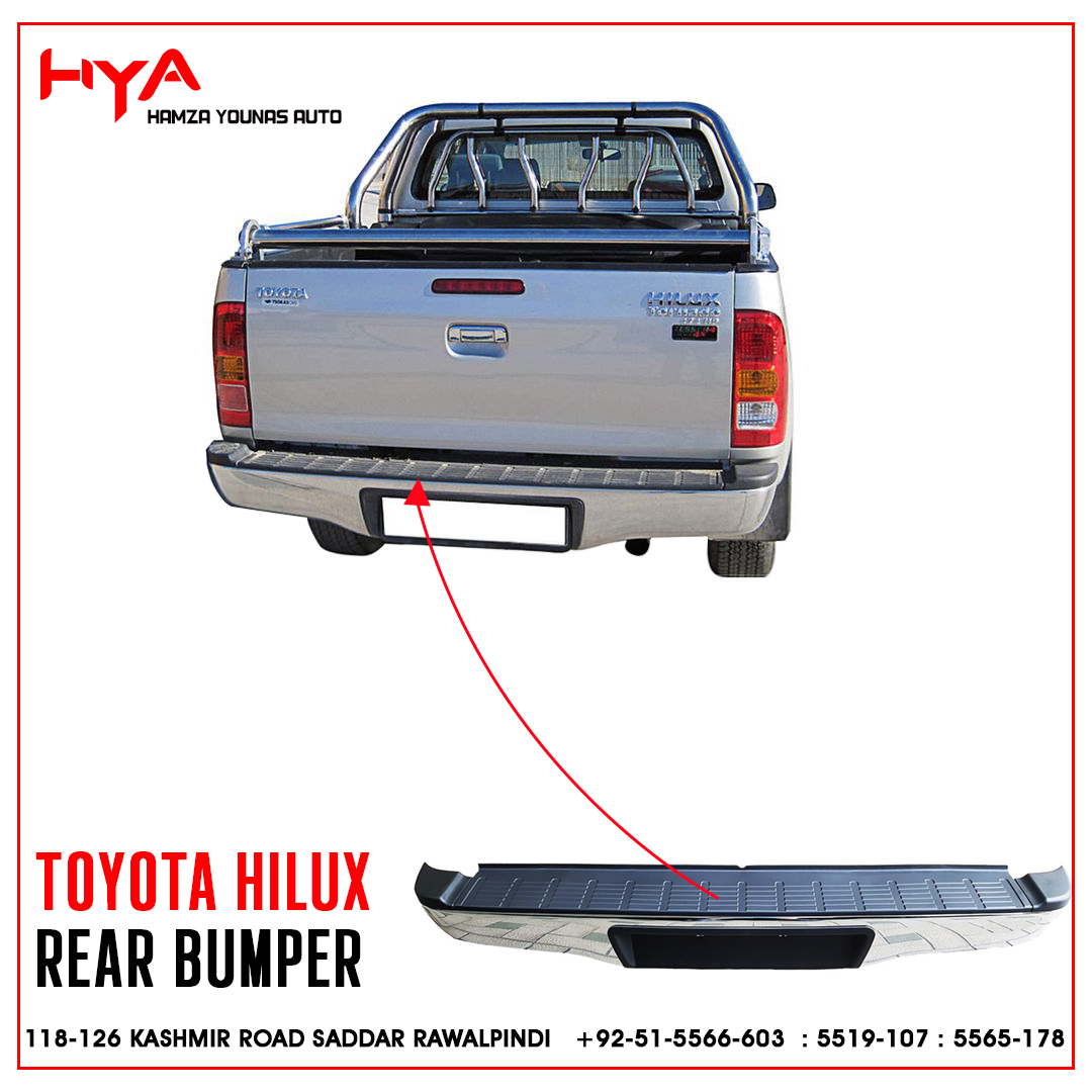 [RB KSC CHAMP C] REAR BUMPER HILUX CHAMP KSC (CHROME)