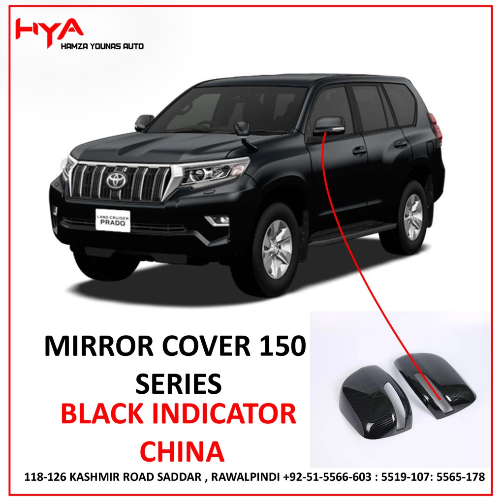 MIRROR COVER SET LAND CRUISER 2009 WITH INDICATOR