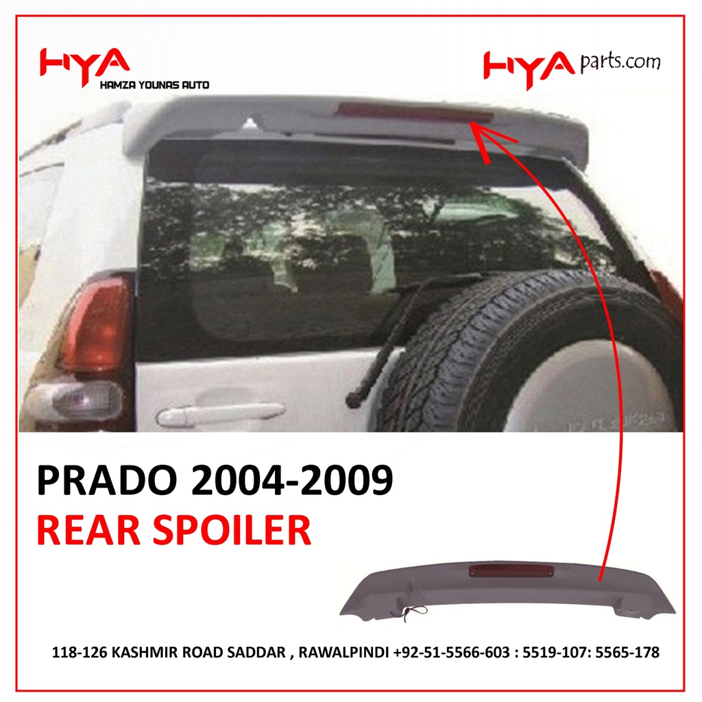 REAR SPOILER PRADO