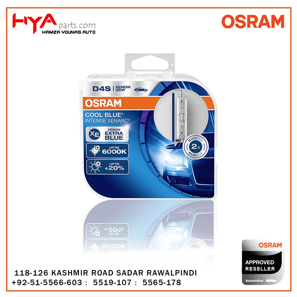 D4S BULB OSRAM COOL BLUE INTENSE