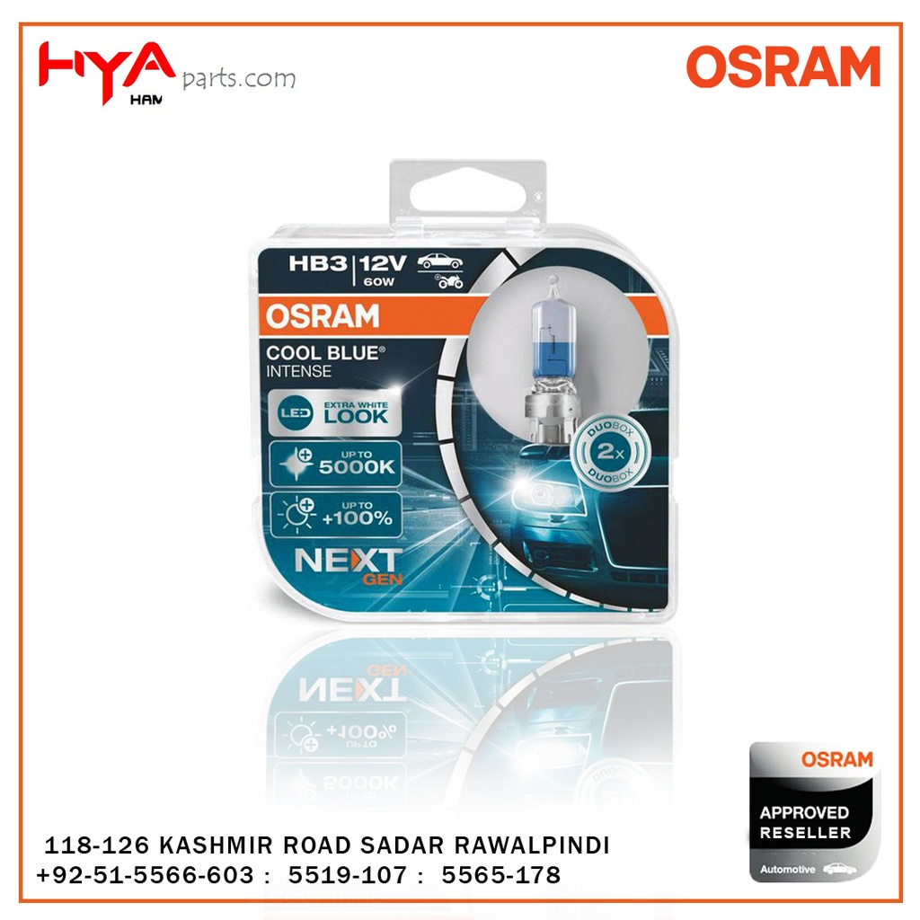 HB3 BULB OSRAM COOL BLUE INTENSE (9005)