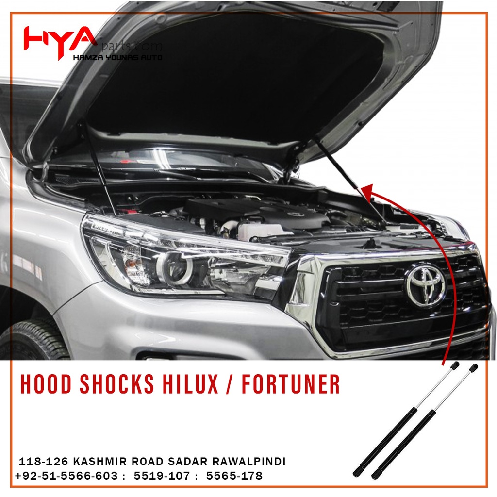 HOOD SHOCKS HILUX REVO / FORTUNER