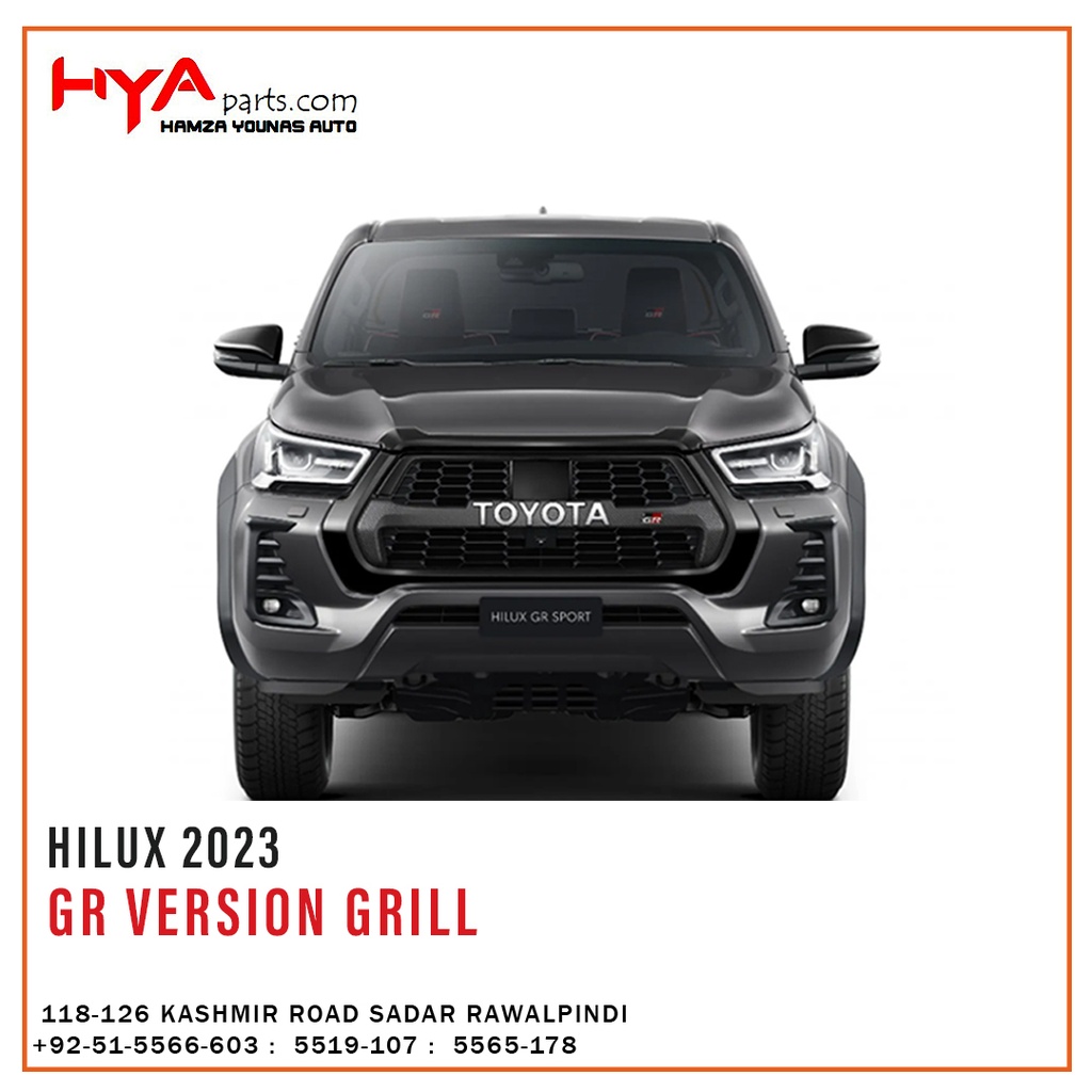 FRONT GRILL HILUX GR VERSION
