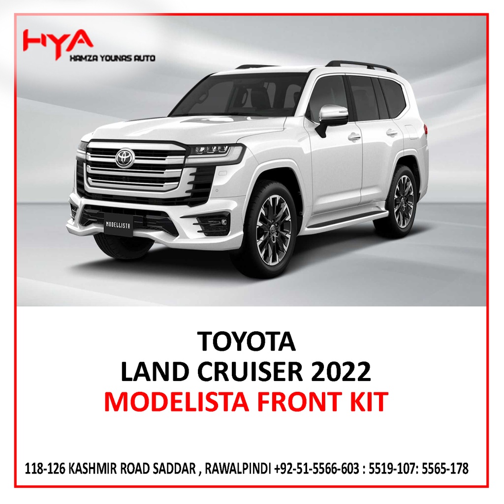 FRONT BODY KIT LAND CRUISER 2022 MODELISTA