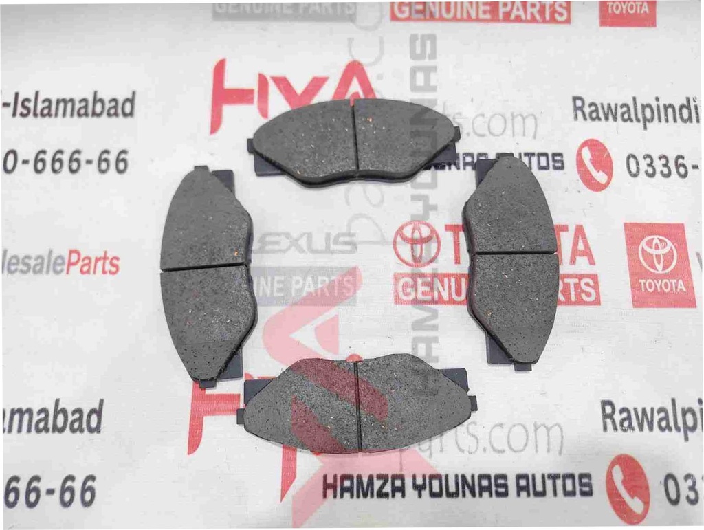 PAD KIT, DISC BRAKE, FRONT (MVP PRODUCT)