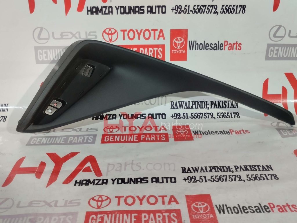 PLATE, REAR BUMPER, LH