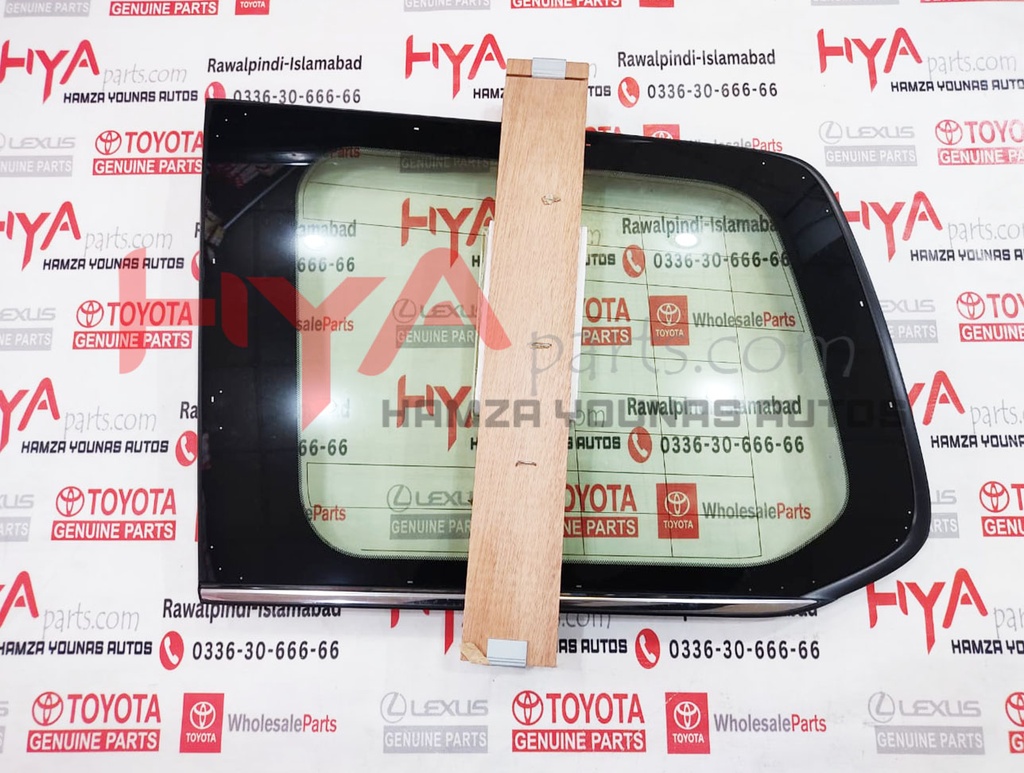 WINDOW ASSY, QUARTER, LH