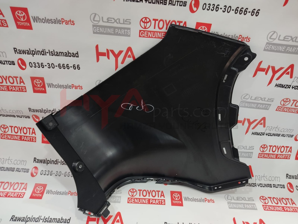COVER, RR BUMPER, UPR LH L/COLOR