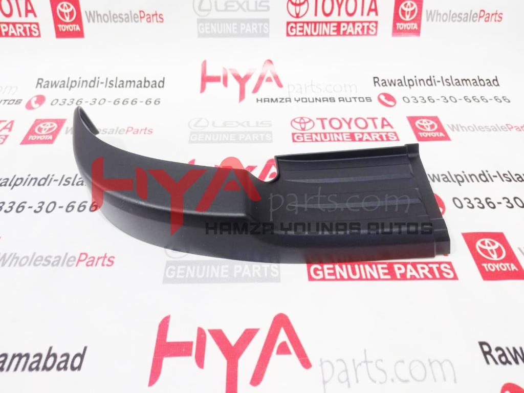 PLATE, REAR BUMPER, LH